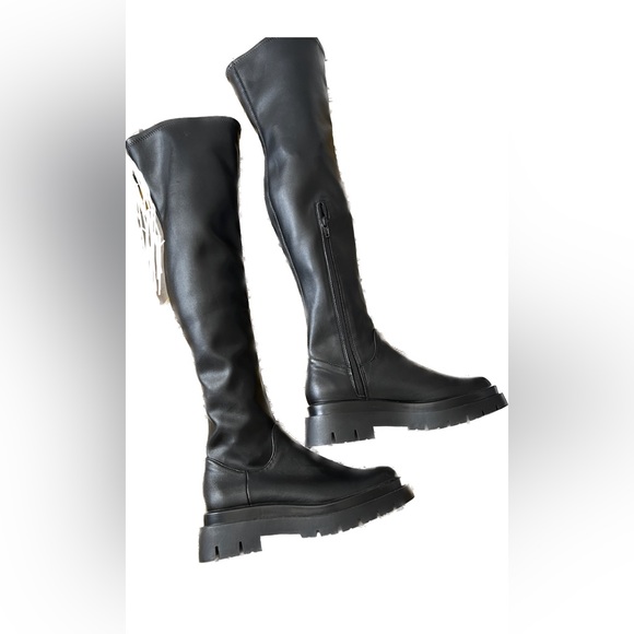 Steve Madden Shoes New Steve Madden Over The Knee Stretch Lugg